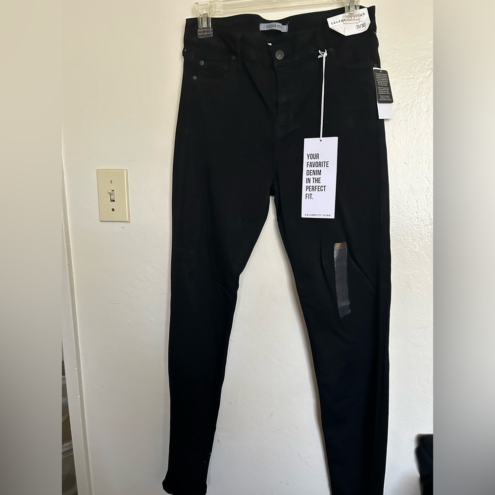 Celebrity Pink- Basic Black Denim Pants